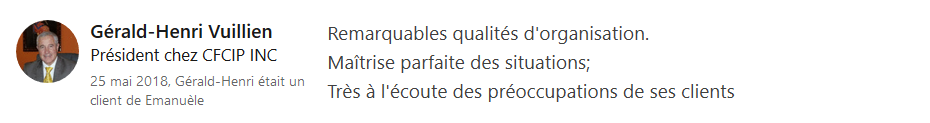 recommandation linkedin